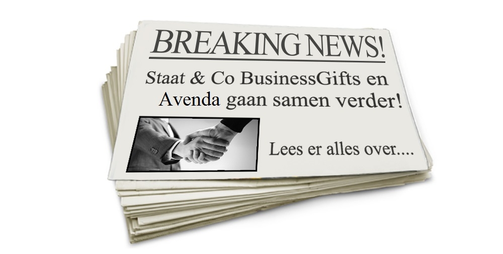 Staat & Co BusinessGifts neemt Avenda Promotionele Producten over