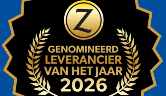 We zijn genomineerd voor Leverancier van het Jaar