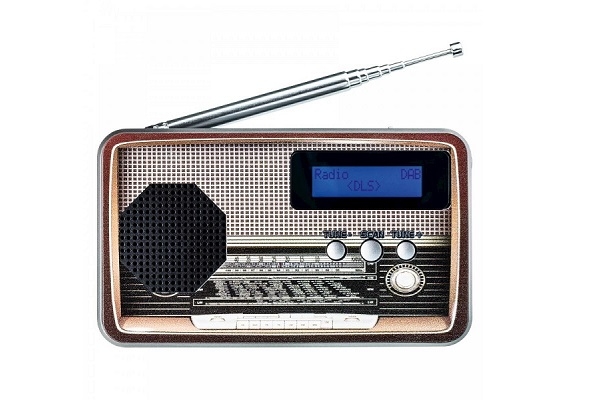 DAB+ radio met logo bedrukken - retro_stijl_dab_radio_bedrukken_met_logo