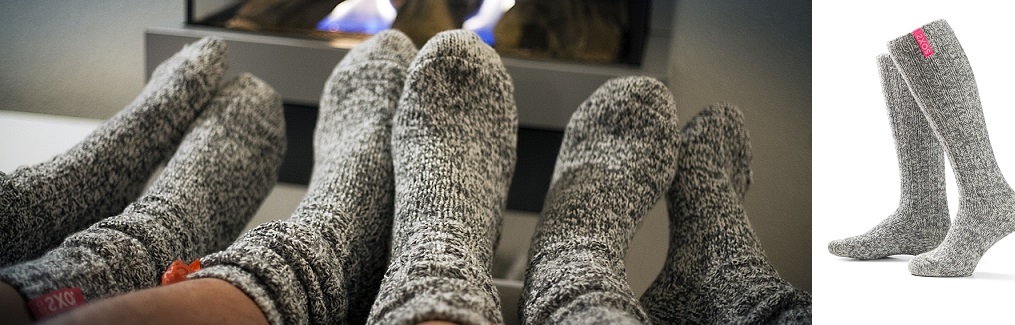 Hippe geiten wollen sokken met logo - lp_hippe_geiten_wollen_sokken_met_logo