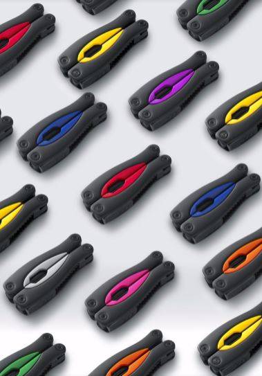 Kleurrijke relatiegeschenken - multitool