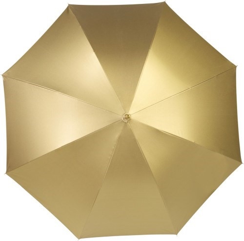 Paraplu bedrukken - gouden_paraplu_met_logo